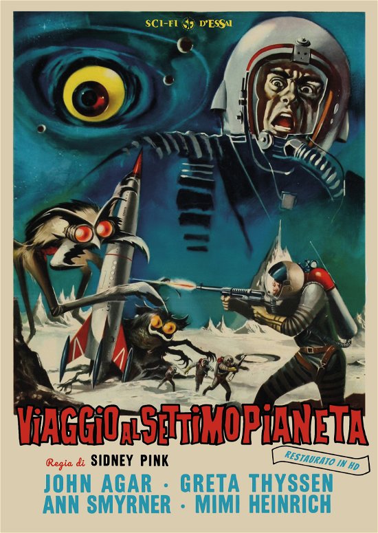 Cover for Viaggio Al Settimo Pianeta (Re · Viaggio Al Settimo Pianeta (Restaurato In Hd) (DVD) (2019)