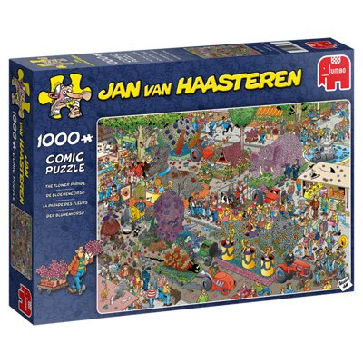Cover for N/a · Puslespil Flower Parade - 1000 brikker, 'Jan van Haasteren (Jigsaw Puzzle) (2020)