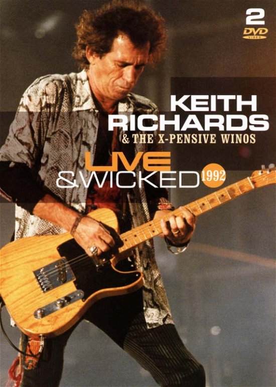 Live and Wicked 1992 - Keith Richards - Películas - IMMORTAL - 8712177055715 - 8 de octubre de 2009
