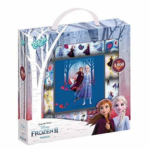 Cover for Stickers · Sticker box Frozen 2 ToTum: 1800+ stickers (680715) (Toys)