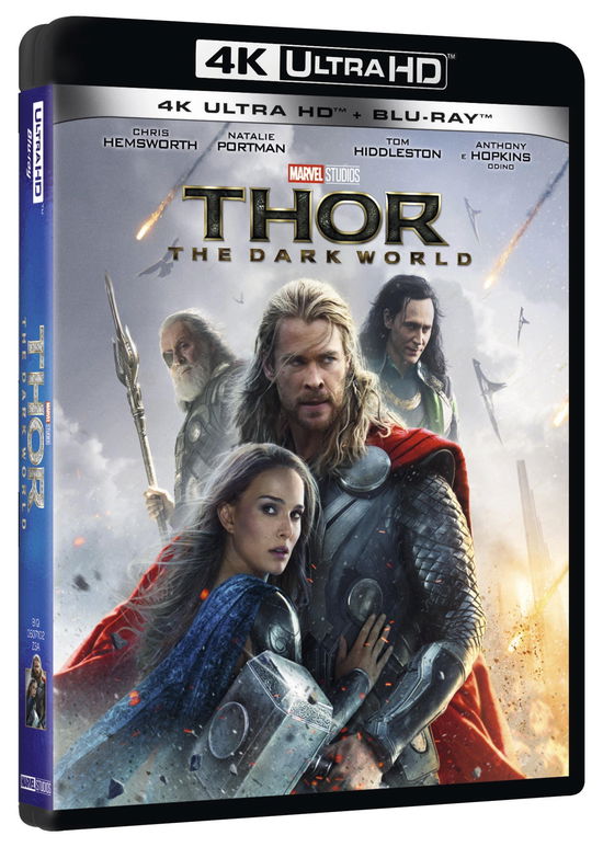 Cover for Thor the Dark World (4k Ultra Hd + Blu Ray  2d) (Blu-ray) (2019)