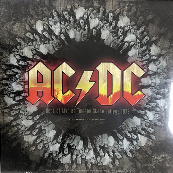 Cover for AC/DC - Best of Live at Townso (LP) (2022)
