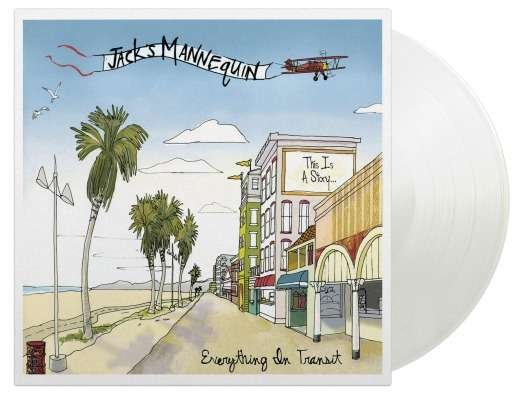 Cover for Jack's Mannequin · Everything in Transit (LP) [Coloured edition] (2020)
