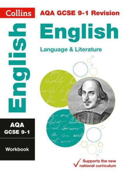 Cover for Collins GCSE · AQA GCSE 9-1 English Language and Literature Workbook: Ideal for Home Learning, 2022 and 2023 Exams - Collins GCSE Grade 9-1 Revision (Paperback Book) (2018)