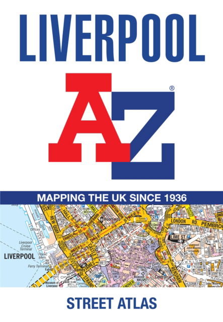 Cover for A-Z Maps · Liverpool A-Z Street Atlas (Paperback Book) [8 Revised edition] (2026)