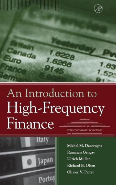 Cover for Gencay, Ramazan (Simon Fraser University, Burnaby, British Columbia, Canada) · An Introduction to High-Frequency Finance (Innbunden bok) (2001)