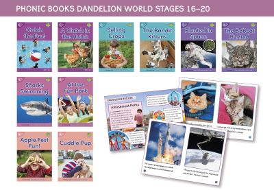 Cover for Phonic Books · Phonic Books Dandelion World Stages 16-20: Simple two-syllable words and suffixes - Phonic Books Beginner Decodable Readers (Bok) (2023)