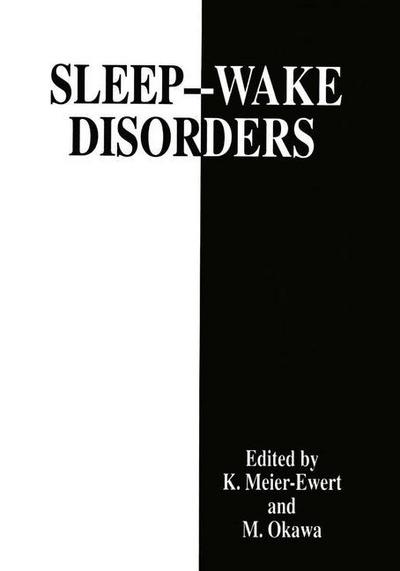 Cover for Meier-ewert · Sleep-Wake Disorders (Hardcover Book) [1997 edition] (1998)