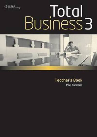 Cover for Benn · Total Business 3 Teacher's Book (Paperback Book) (2009)