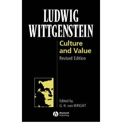 Cover for Ludwig Wittgenstein · Culture and Value (Pocketbok) [2nd, Revised edition] (1998)