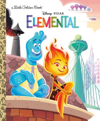 Disney / Pixar Elemental Little Golden Book - Golden Books - Boeken - Random House Children's Books - 9780736443715 - 2 mei 2023