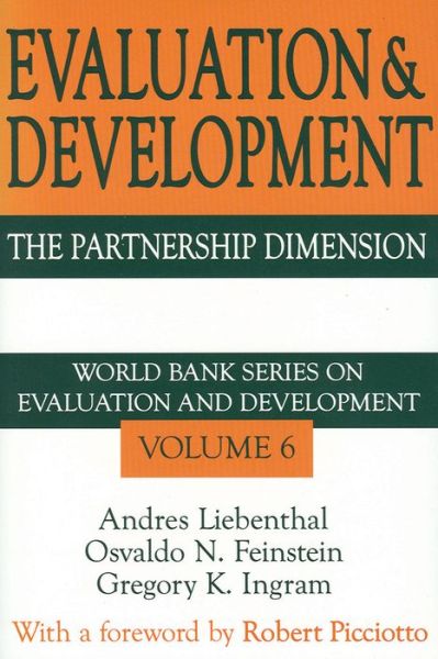 Cover for Osvaldo N. Feinstein · Evaluation and Development: The Partnership Dimension World Bank Series on Evaluation and Development - Advances in Evaluation &amp; Development (Hardcover Book) (2004)