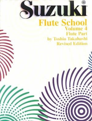 Cover for Suzuki Flute School  4 (Bog) (1995)