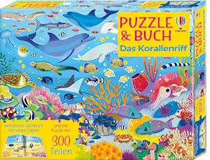 Puzzle & Buch: Das Korallenriff: enthält ein Sachbuch und ein Puzzle mit 300 Teilen – für Kinder ab 7 Jahren -  - Books - Usborne Publishing - 9781035703715 - May 15, 2025