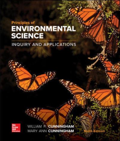 Cover for William Cunningham · Principles of Environmental Science (Hardcover Book) (2019)