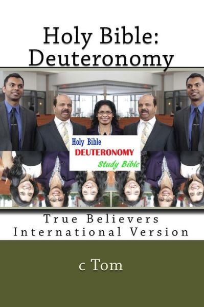 Cover for C Tom · Holy Bible: Deuteronomy (Pocketbok) (2015)