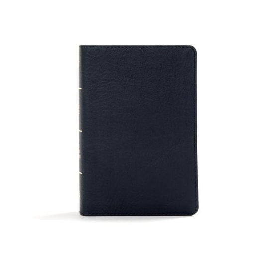 Cover for Holman Bible Staff Holman Bible Staff · KJV Large Print Compact Reference Bible, Black LeatherTouch (Leather Book) (2019)