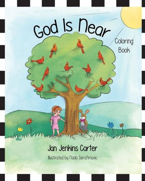 Jan Jenkins Carter · God Is Near Coloring Book (Paperback Bog) (2016)