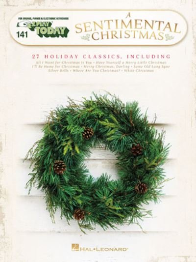 Cover for Hal Leonard Publishing Corporation · A Sentimental Christmas (Bok) (2019)