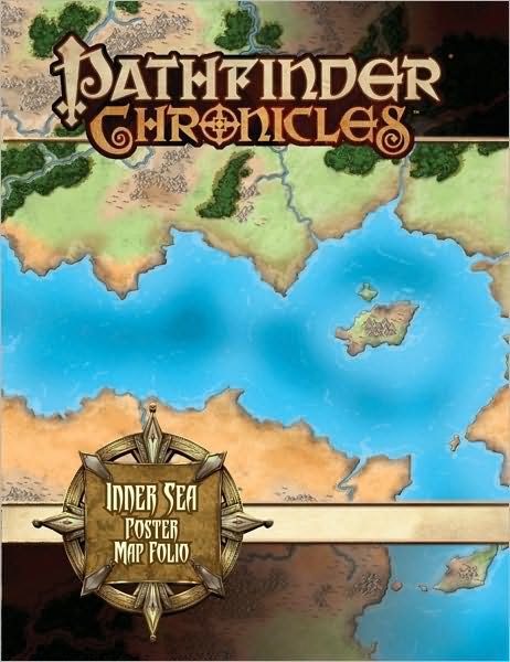 Pathfinder Chronicles: Inner Sea Poster Map Folio - Rob Lazzaretti - Kirjat - Paizo Publishing, LLC - 9781601252715 - tiistai 15. maaliskuuta 2011