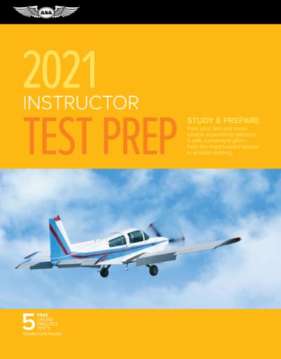 Cover for Asa Test Prep Board · Instructor Test Prep 2021 (Paperback Book) (2020)