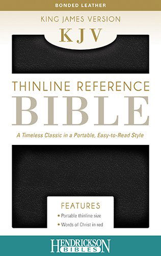 Cover for Hendrickson Bibles · Thinline Reference Bible-KJV (Leather Book) [Lea edition] (2014)