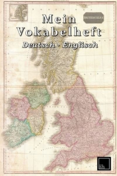 Cover for Ji-Ja Sa Design · Mein Vokabelheft - Deutsch - Englisch (Paperback Bog) (2019)