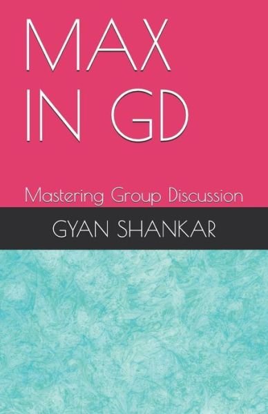 Cover for Gyan Shankar · Max in Gd (Paperback Book) (2018)