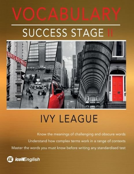 Cover for Icon English Institute · Ivy League Vocabulary Success Stage II (Pocketbok) (2020)