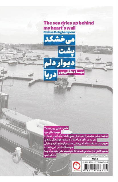 Cover for Mahsa Dehghanipour · The sea dries up behind my heart's wall (Paperback Book) (2020)