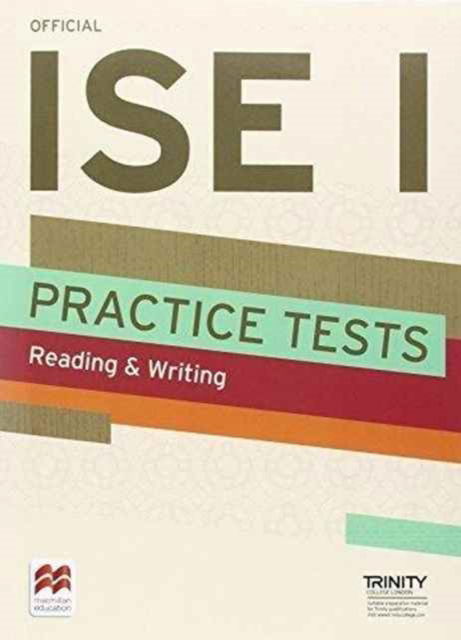 Cover for Trinity College London · Trinity ISE I Practice Tests Reading &amp; Writing (Paperback Book) (2016)