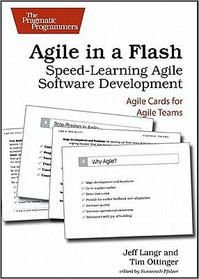 Cover for Jeff Langr · Agile in a Flash: Speed-Learning Agile Software Development (Paperback Book) (2011)