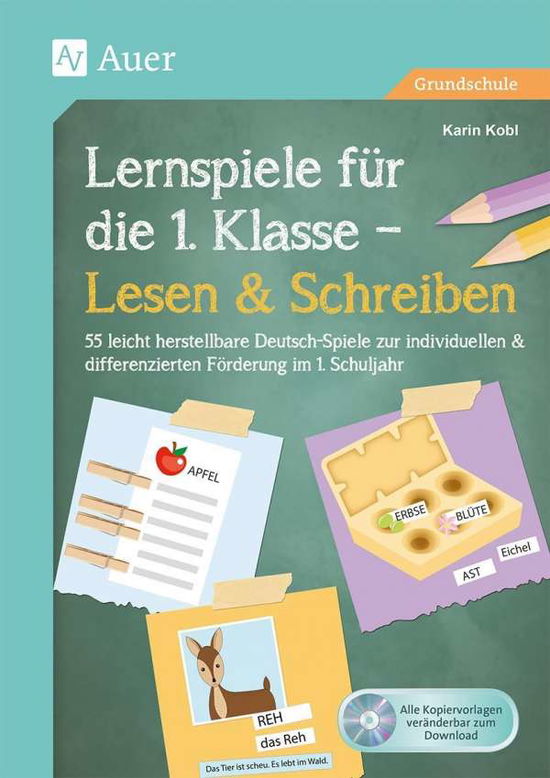 Cover for Kobl · Lernspiele für die 1. Klasse - Les (Book)