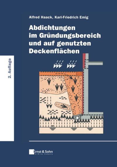 Cover for Alfred Haack · Abdichtungen im Grundungsbereich und auf genutzten Deckenflachen - Klassiker des Bauingenieurwesens (Inbunden Bok) (2021)