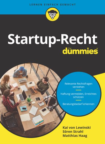 Cover for Kai Von Lewinski · Startup-Recht fur Dummies - Fur Dummies (Paperback Book) (2021)