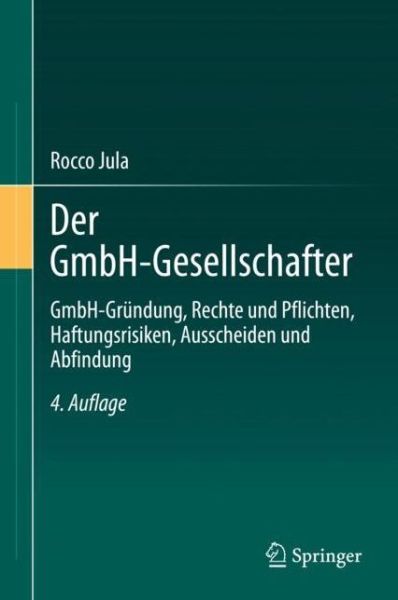 Cover for Jula · Der GmbH Gesellschafter (Bog) (2020)