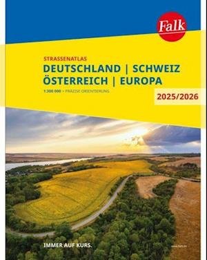 Cover for Mair-Dumont · Deutschland, Schweiz, Österreich, Falk Strassenatlas 2025/2026 (Spiral Book) (2024)