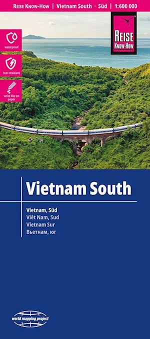 Vietname South Map: 1:600,000 scale - - Books - Reise Know-How Verlag Peter Rump GmbH - 9783831774715 - April 1, 2025