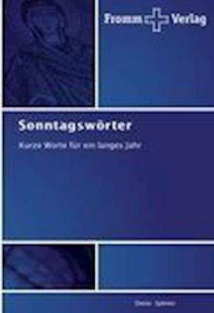 Cover for Splinter · Sonntagswörter (Bog) (2012)