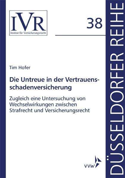 Cover for Hofer · Die Untreue in der Vertrauensscha (Book)