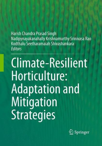 Cover for Climate-Resilient Horticulture: Adaptation and Mitigation Strategies (Pocketbok) [Softcover reprint of the original 1st ed. 2013 edition] (2016)