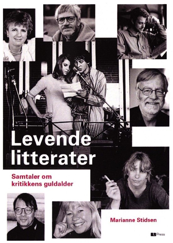 Cover for Marianne Stidsen · Levende litterater (Sewn Spine Book) (2018)