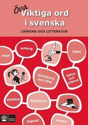 Cover for Anna Ericsson-Nordh · Öva: Viktiga ord i svenska : läsning och litteratur (Book) (2008)