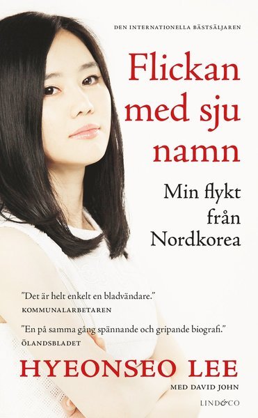 Cover for David John · Flickan med sju namn : min flykt från Nordkorea (Paperback Book) (2018)