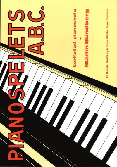 Cover for Martin Sundberg · Pianospelets ABC (Book) (2016)