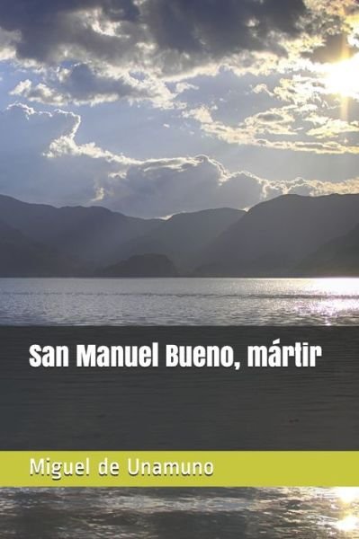 Cover for Miguel De Unamuno · San Manuel Bueno, martir (Paperback Bog) (2020)