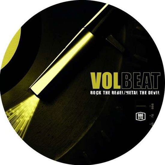 Cover for Volbeat · Rock the Rebel / Metal the Dev (LP) [Picture Disc, Limited edition] (2012)