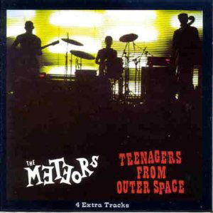 Cover for The Meteors · Teenagers From Outer Spac (LP) (1990)