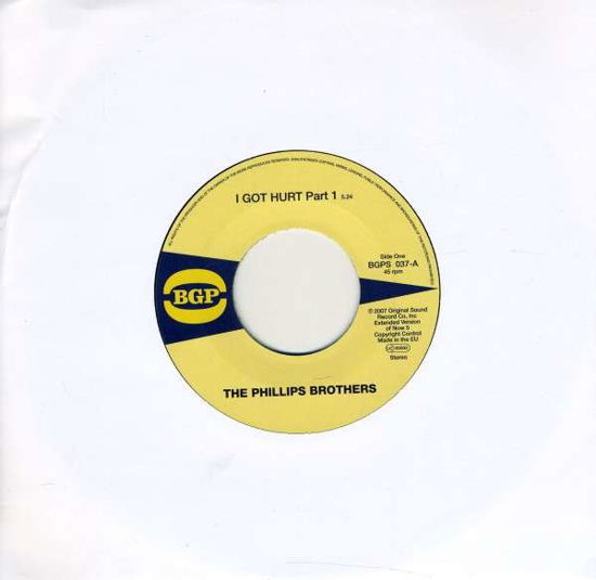 Cover for The Phillips Brothers · I Got Hurt (Pt 1)/i Got Hurt (Pt 2) (7&quot;) (2011)