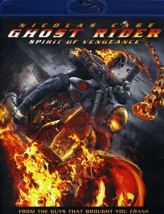 Cover for Ghost Rider Spirit of Vengeance (Blu-ray) (2012)